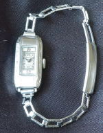 Art Deco lady's Solar with original bracelet